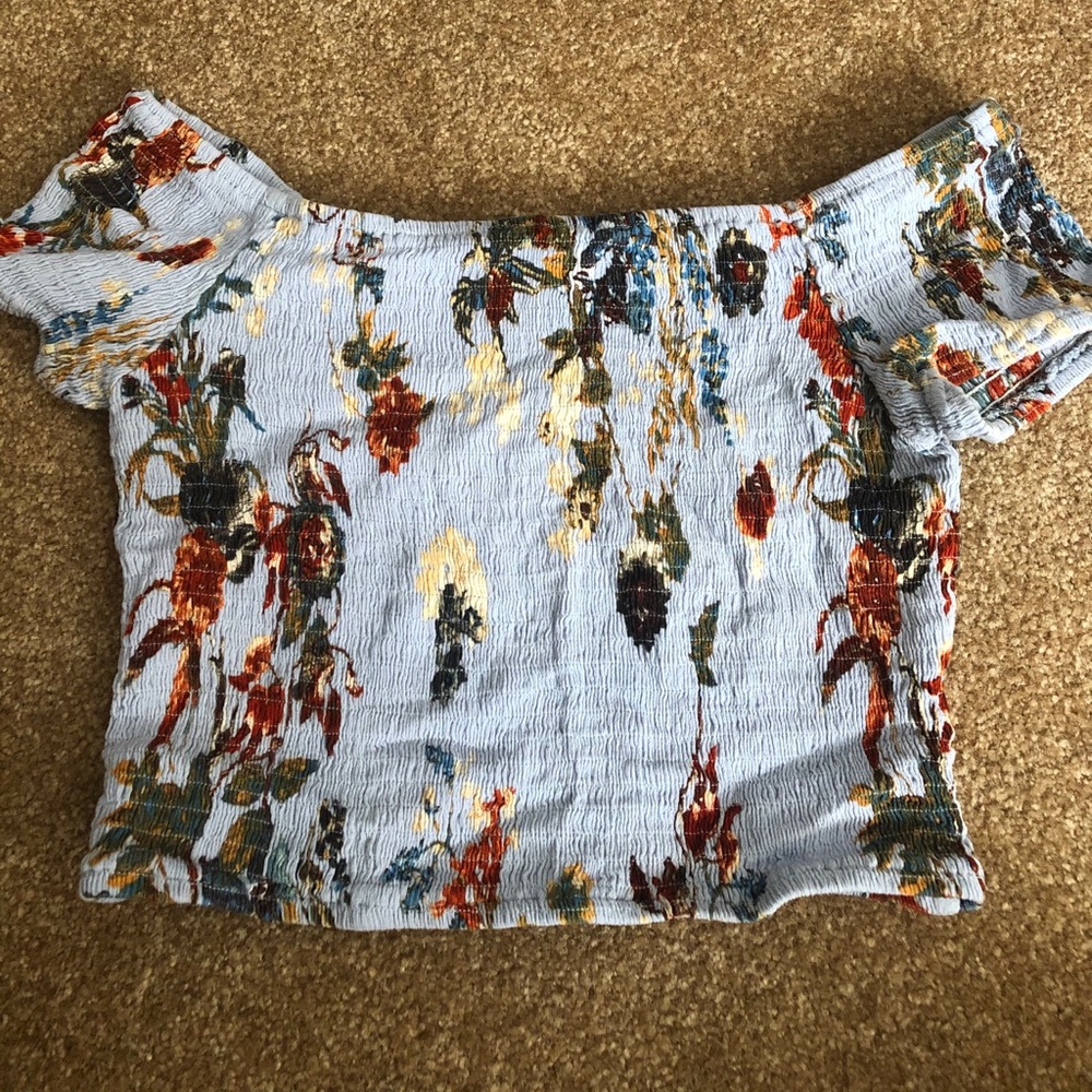 Off the Shoulder Cropped Top
